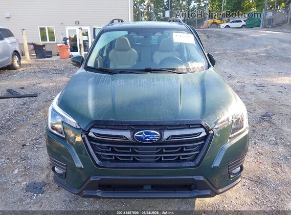 JF2SKAPC4PH450529 2023 SUBARU FORESTER Green Widok zestawu wskaźników