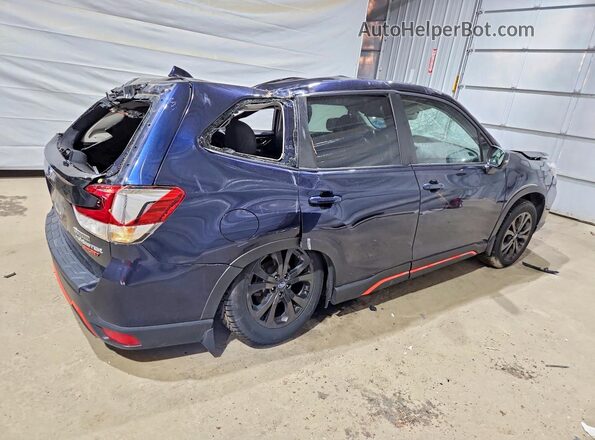 JF2SKAPC5KH473746 2019 SUBARU FORESTER Blue Trasero derecho