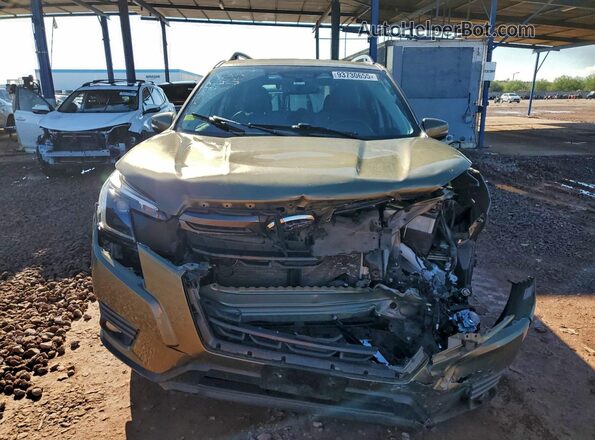 JF2SKAPC6NH521727 2022 SUBARU FORESTER Green Դիմացի տեսք