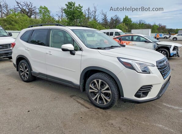 JF2SKAPC6PH433280 2023 SUBARU FORESTER Белый Передняя правая четверть