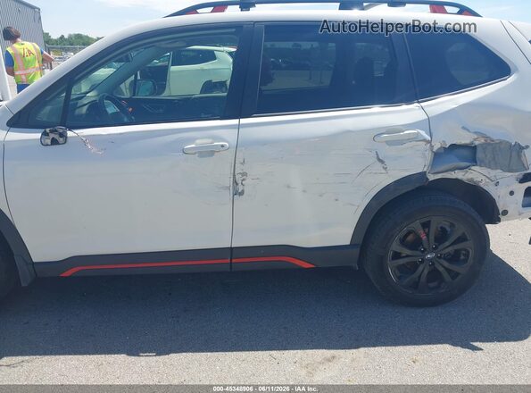 JF2SKAPC7KH564629 2019 SUBARU FORESTER White Vista frontal