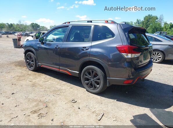 JF2SKAPC7KH590115 2019 SUBARU FORESTER Черный Задняя левая четверть