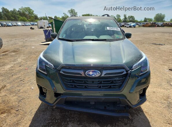 JF2SKAPC8PH418246 2023 SUBARU FORESTER Green Widok z przodu