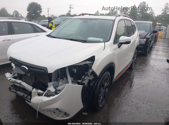 JF2SKAPC9KH466380 2019 SUBARU FORESTER White Przód lewy