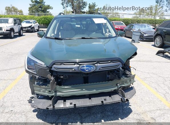 JF2SKAPC9NH403901 2022 SUBARU FORESTER Green Вид задньої частини салону