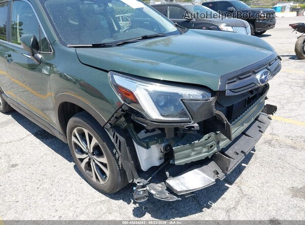 JF2SKAPC9NH403901 2022 SUBARU FORESTER Green 