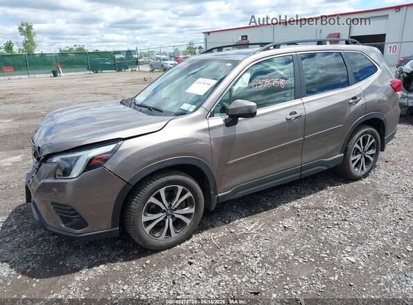 JF2SKAPC9NH509152 2022 SUBARU FORESTER Коричневый Передняя левая четверть