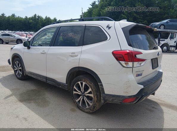 JF2SKAPC9PH536435 2023 SUBARU FORESTER White Rear left