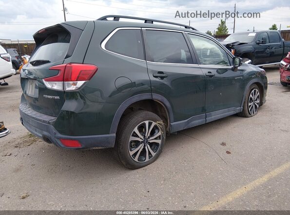 JF2SKAPCXNH405818 2022 SUBARU FORESTER Green Задня права чверть