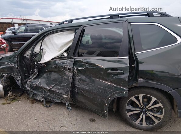 JF2SKAPCXNH405818 2022 SUBARU FORESTER Green 