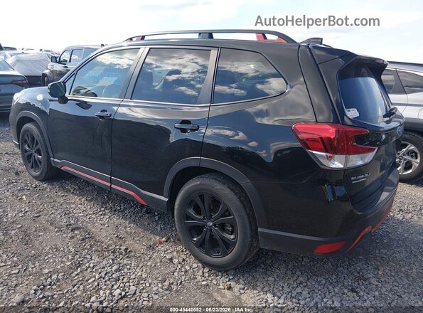 JF2SKARC0LH430625 2020 SUBARU FORESTER Black Trasero izquierdo