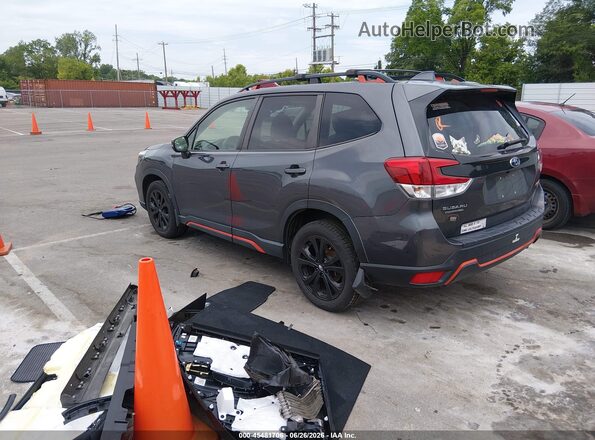 JF2SKARC0LH454178 2020 SUBARU FORESTER Gray უკანა მარცხენა