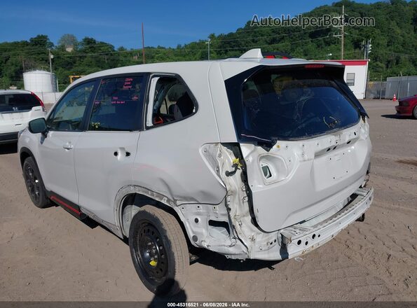 JF2SKARC0MH514655 2021 SUBARU FORESTER White წინა ხედი