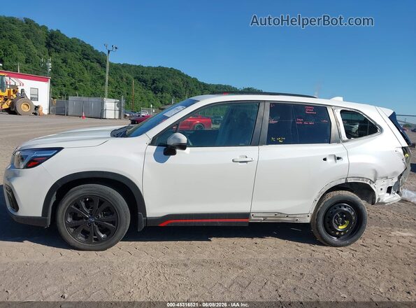 JF2SKARC0MH514655 2021 SUBARU FORESTER White სალონის 360-გრადუსიანი ხედი
