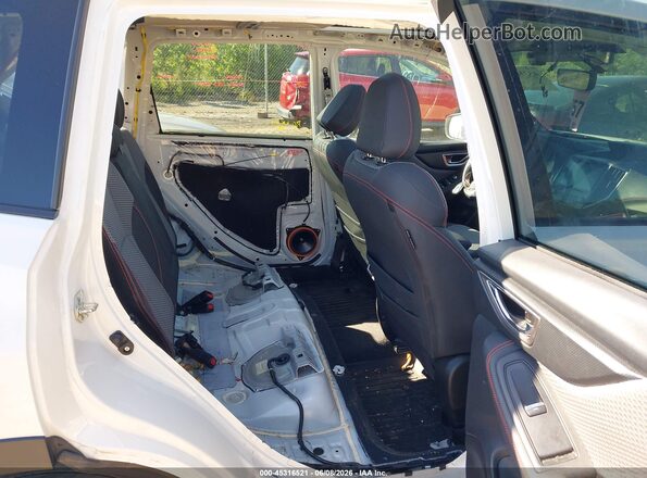 JF2SKARC0MH514655 2021 SUBARU FORESTER White VIN კოდის სტიკერის ხედი