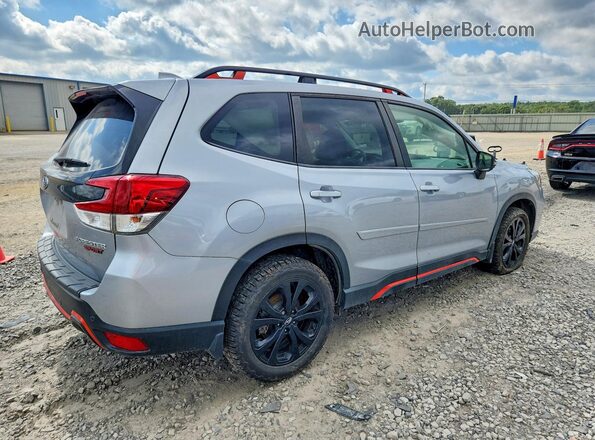 JF2SKARC1LH409122 2020 SUBARU FORESTER Синий Задняя правая четверть