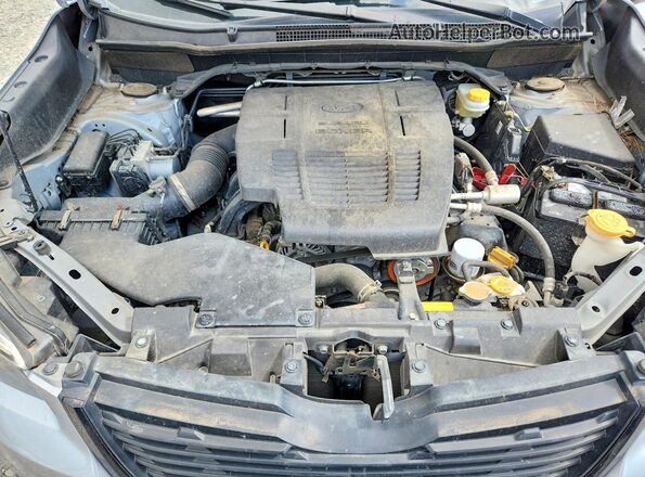 JF2SKARC1LH409122 2020 SUBARU FORESTER Синий Вид задней части салона