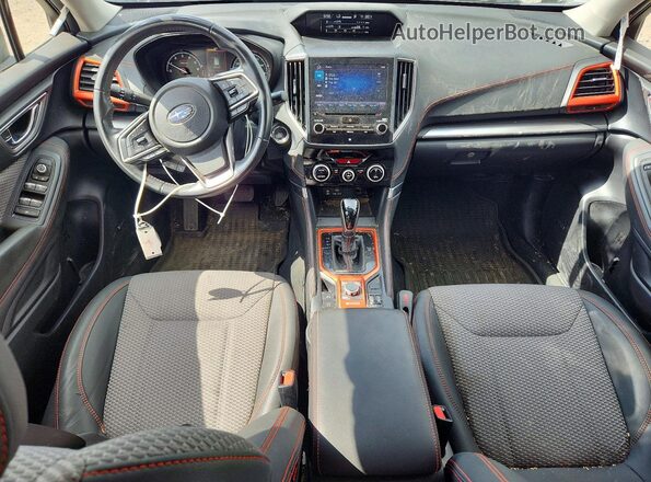 JF2SKARC1LH409122 2020 SUBARU FORESTER Синий Вид панели приборов