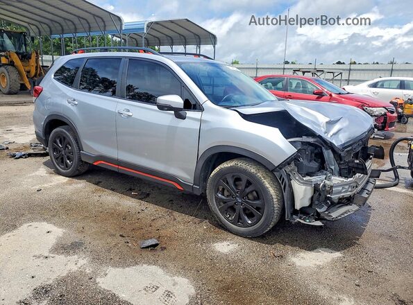 JF2SKARC1LH427801 2020 SUBARU FORESTER Gray Delantero derecho