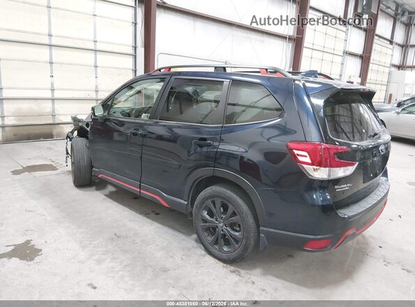 JF2SKARC1MH440758 2021 SUBARU FORESTER Синий Задняя левая четверть