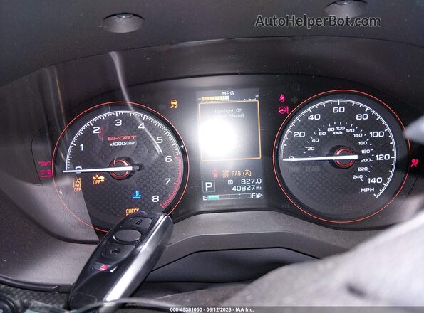 JF2SKARC1MH440758 2021 SUBARU FORESTER Синий Вид задних сидений