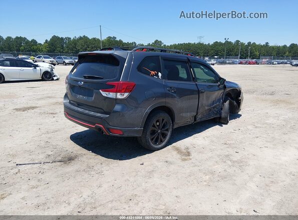 JF2SKARC3LH510016 2020 SUBARU FORESTER Gray უკანა მარჯვენა
