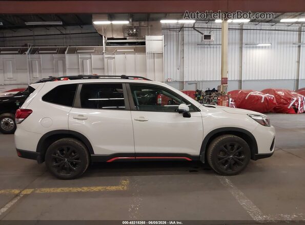 JF2SKARC3MH517551 2021 SUBARU FORESTER Белый Панорамный вид салона 360°