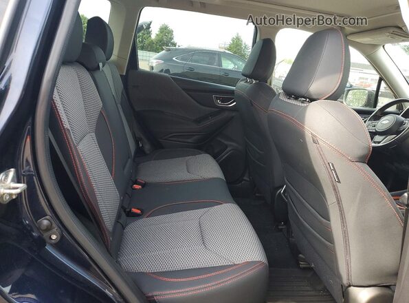 JF2SKARC3MH569746 2021 SUBARU FORESTER Black Вид задньої частини салону
