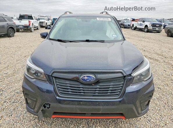 JF2SKARC3MH587454 2021 SUBARU FORESTER Blue Vista frontal