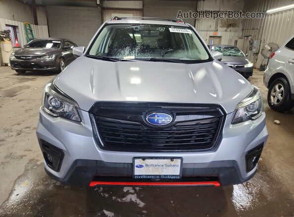JF2SKARC5LH413724 2020 SUBARU FORESTER Gray წინა ხედი