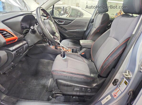 JF2SKARC5LH413724 2020 SUBARU FORESTER Gray წინა სალონის ხედი