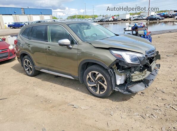 JF2SKARC5PH478983 2023 SUBARU FORESTER Green Delantero derecho