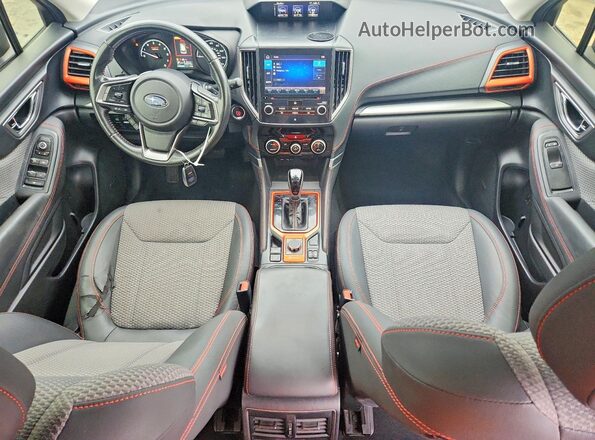 JF2SKARC6LH409214 2020 SUBARU FORESTER Синий Вид панели приборов