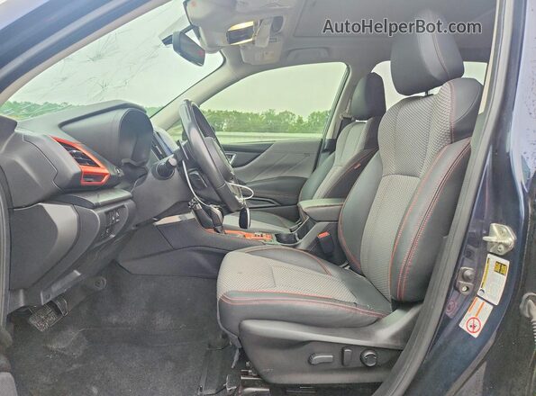 JF2SKARC6LH409214 2020 SUBARU FORESTER Синий Вид салона спереди