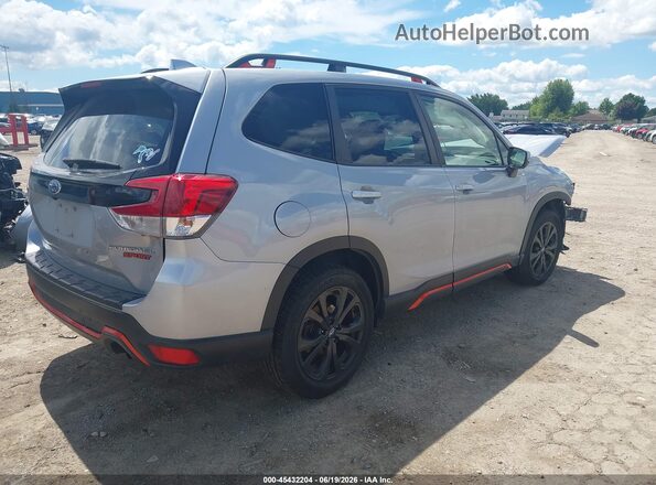 JF2SKARC6MH448807 2021 SUBARU FORESTER Silver უკანა მარჯვენა