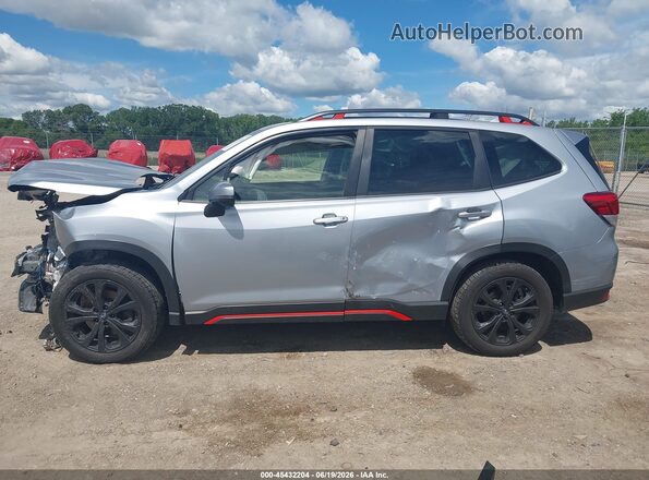 JF2SKARC6MH448807 2021 SUBARU FORESTER Silver სალონის 360-გრადუსიანი ხედი