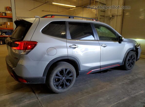 JF2SKARC7LH418570 2020 SUBARU FORESTER Серебряный Задняя правая четверть
