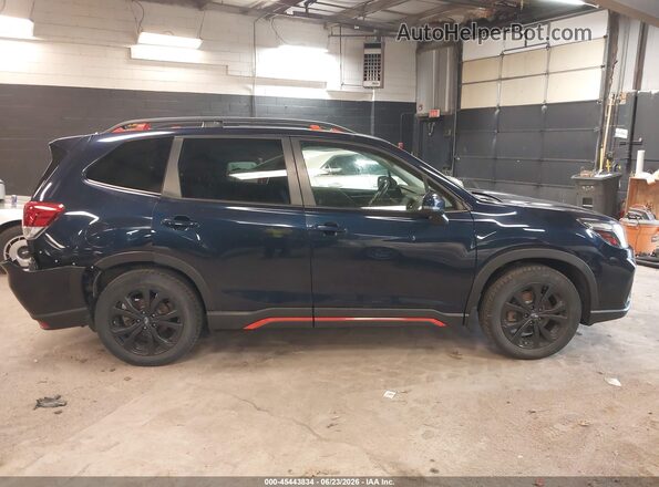 JF2SKARC8LH602206 2020 SUBARU FORESTER Blue Սալոնի հետևի տեսք