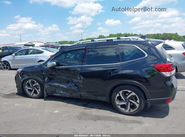 JF2SKARC8NH401327 2022 SUBARU FORESTER Black Widok wnętrza 360 stopni