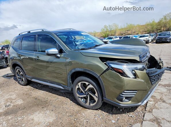 JF2SKARC8NH491692 2022 SUBARU FORESTER Green 