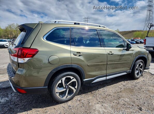 JF2SKARC8NH491692 2022 SUBARU FORESTER Green 