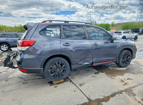 JF2SKARC9MH424145 2021 SUBARU FORESTER Gray Задня права чверть