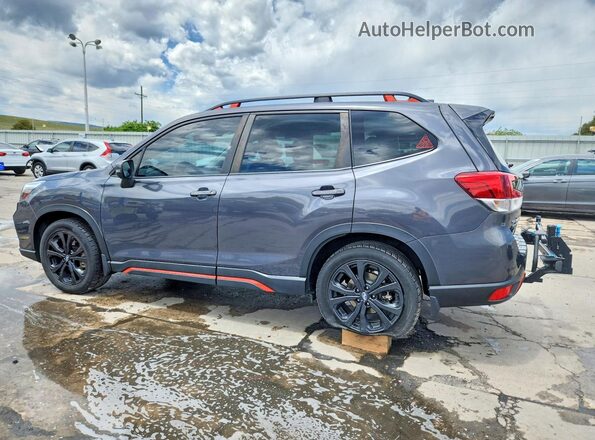 JF2SKARC9MH424145 2021 SUBARU FORESTER Gray Задня ліва чверть