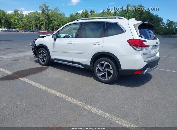 JF2SKARC9NH447300 2022 SUBARU FORESTER White უკანა მარცხენა