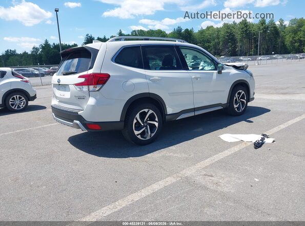 JF2SKARC9NH447300 2022 SUBARU FORESTER White უკანა მარჯვენა