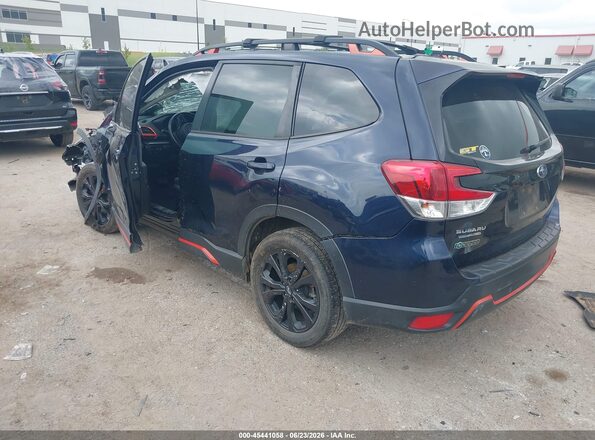 JF2SKARCXLH480464 2020 SUBARU FORESTER Blue Tył lewy