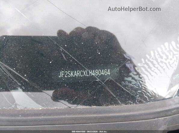 JF2SKARCXLH480464 2020 SUBARU FORESTER Blue Widok komory silnika