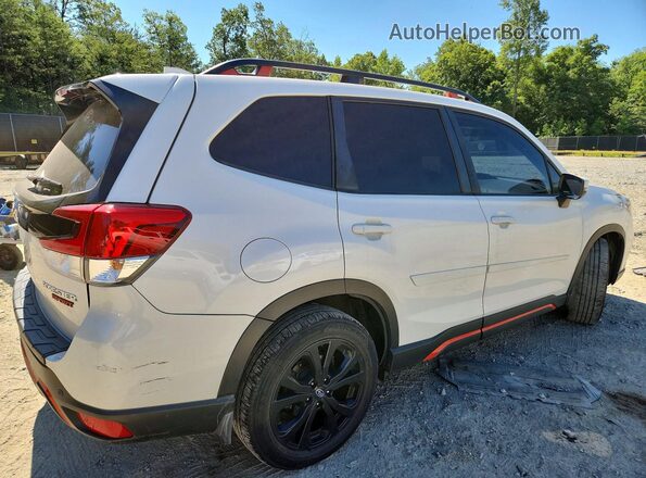 JF2SKARCXLH504701 2020 SUBARU FORESTER White Tył prawy