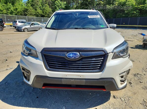 JF2SKARCXLH504701 2020 SUBARU FORESTER White Widok z przodu
