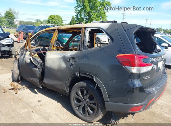 JF2SKARCXLH566390 2020 SUBARU FORESTER Black Vista interior trasera